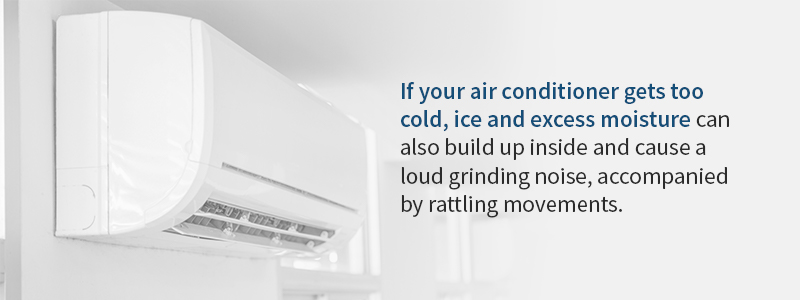 Hearing a clanking or rattling in ac system, air conditioner making clicking noises