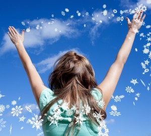 girl-welcomes-in-spring-weather